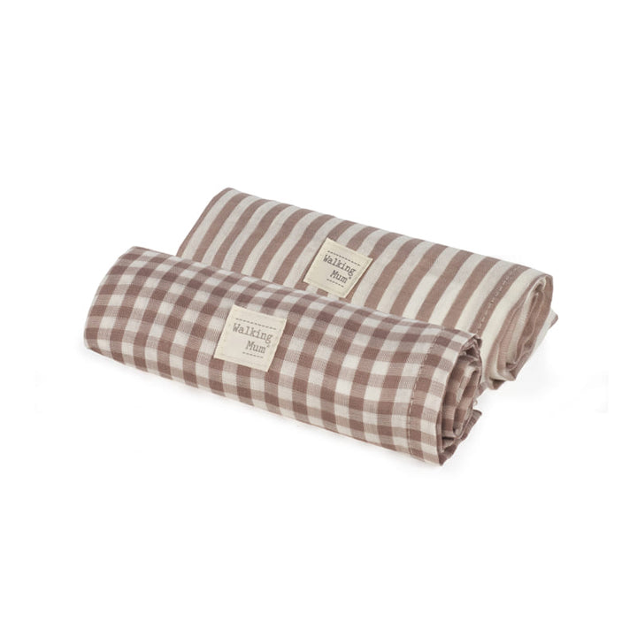 **PRE-PEDIDO** Muselinas Praliné Moka- Blush | Walking Mum