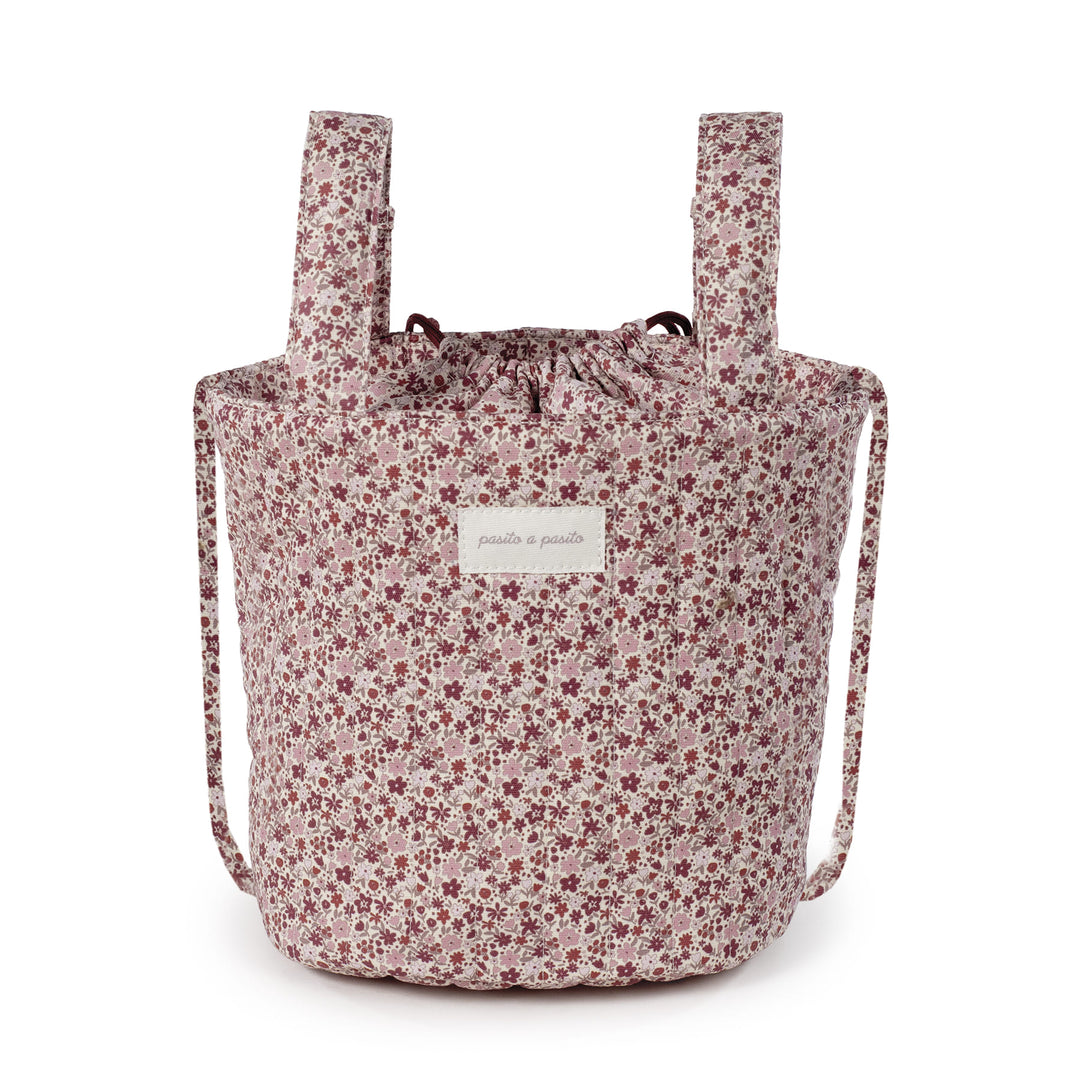 **PRE ORDER** Luiertas - Bucket Cherry Flower | Pasito a Pasito