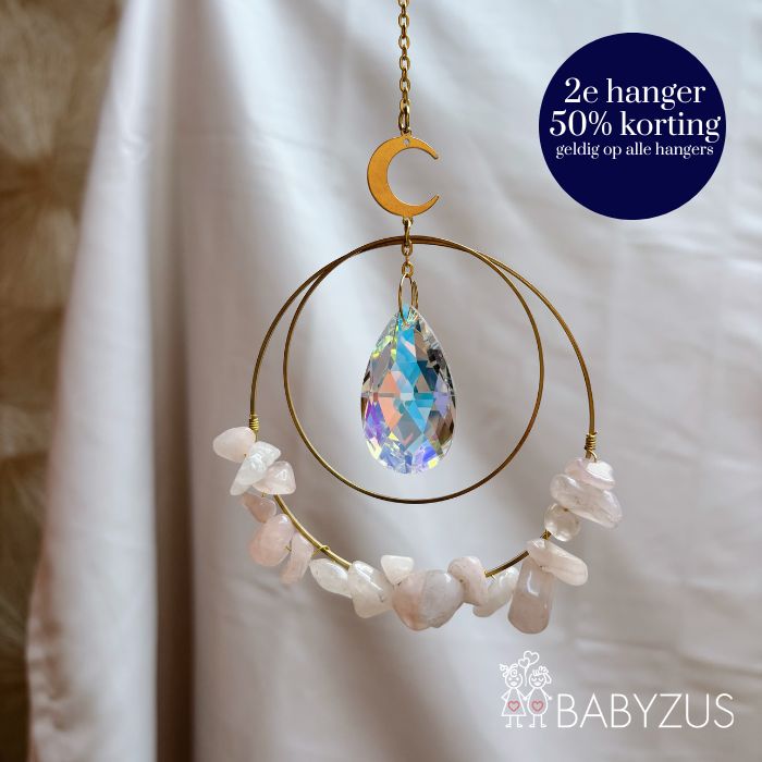 Zonnehanger Rozenkwarts | (zelf)Liefde