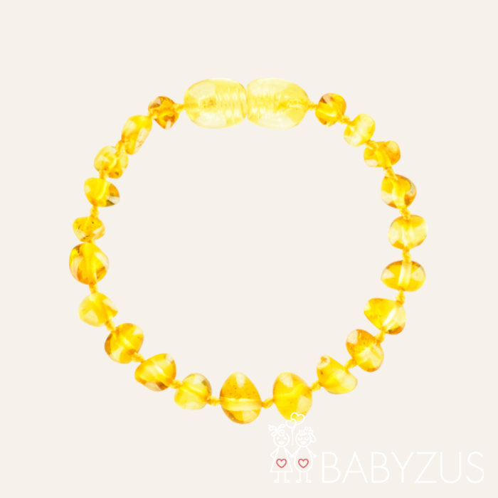 Honey Barnsteen armband | Baby - Doorkomende tandjes | 14cm