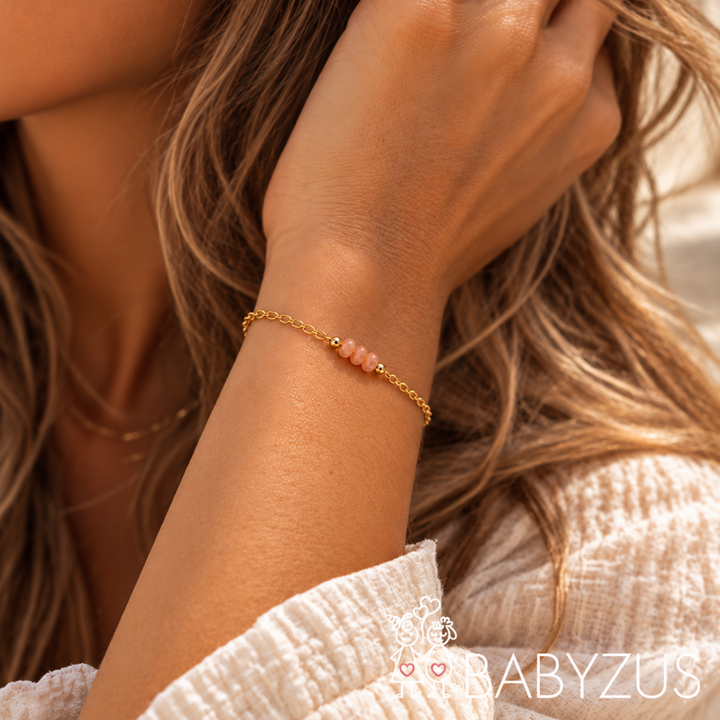 Maansteen armband | Vrouwelijke energie | Zwangerschapswens